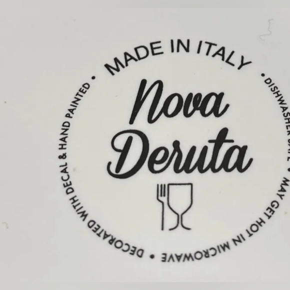 Ceramic NOVA DERUTA 11" x 5" Tray. Hand Painted Made in Italy! New, Never used - Picture 3 of 4